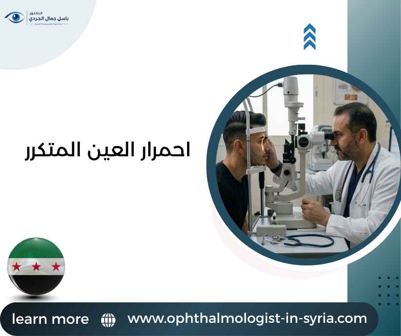 احمرار العين المتكرر احمرار العين المتكرر