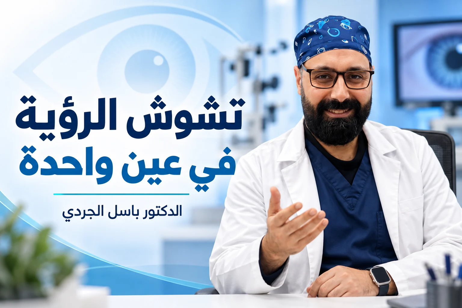 تشوش الرؤية في عين واحدة: الأسباب المحتملة ومتى تراجع الطبيب؟